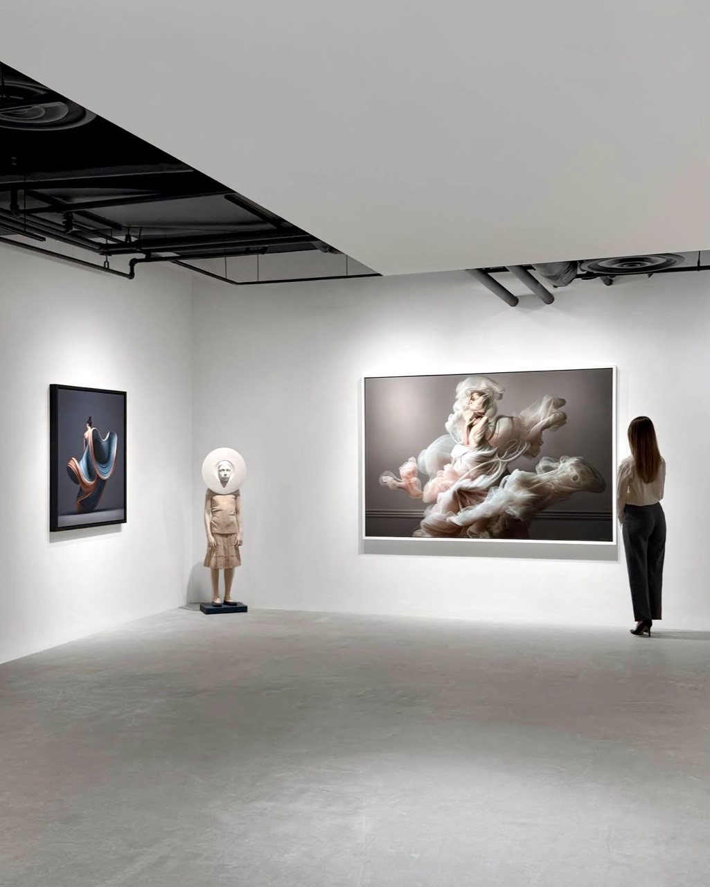 Gallery view, Ali Alışır solo exhibition at Galerie LeRoyer, Toronto, 2026 — Ali Alışır